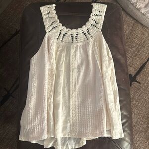Crochet lace top
